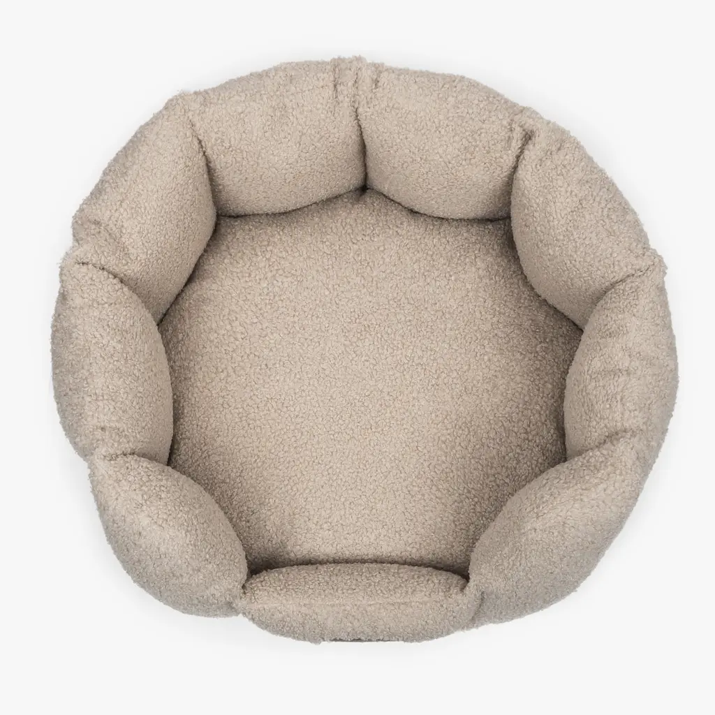 Лежак ортопедичний для собак "Shell Teddy" тауп XS(50*55см) - фото 5