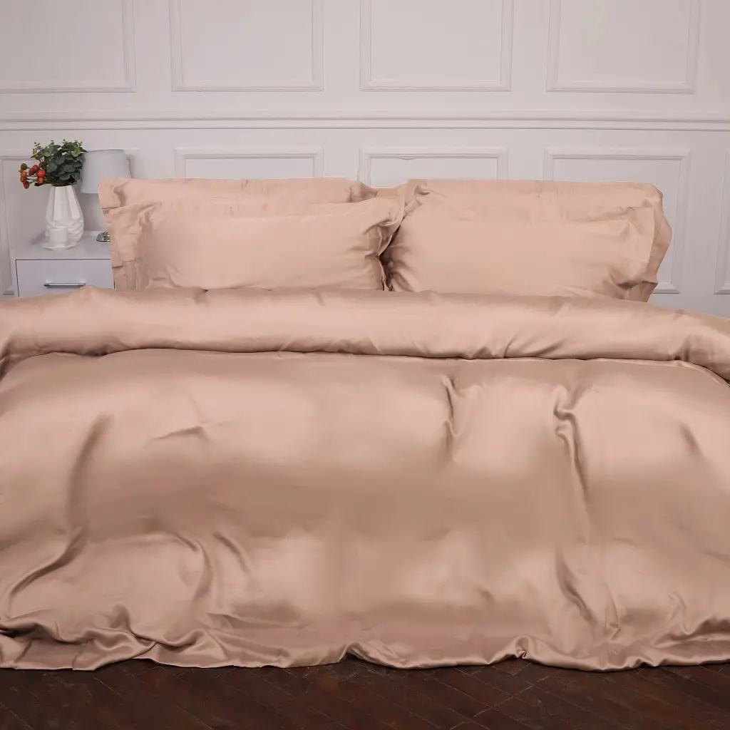 Постільна білизна MirSon Tencel №03 Creamy 160х220 полуторний Євро (2200009369049)