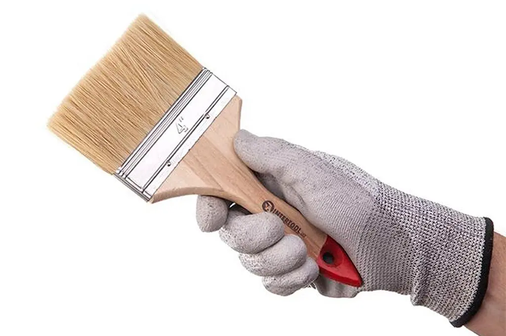 Пензель малярський плоский Intertool стандарт 4" KT-1302 - фото 3