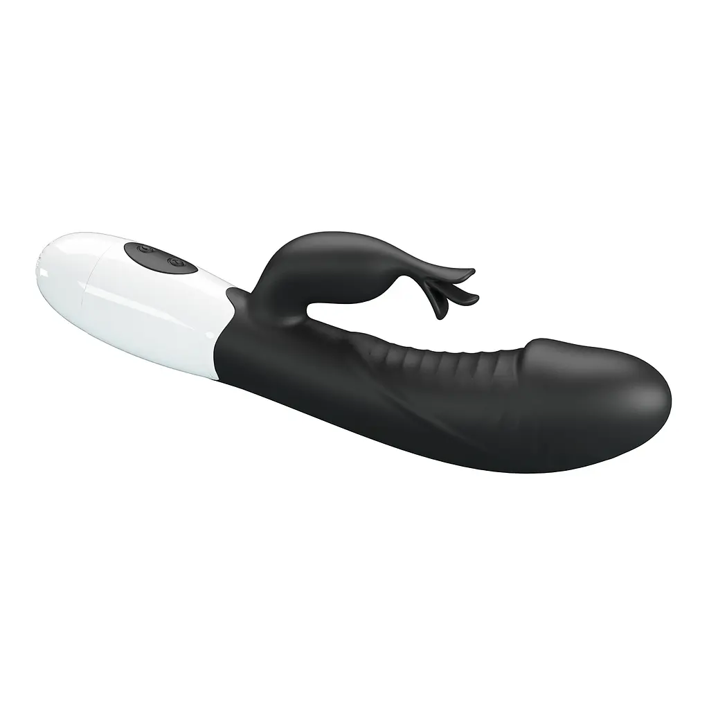 Вібратор Pretty Love Rasmussen Dual Vibrator Black - фото 7