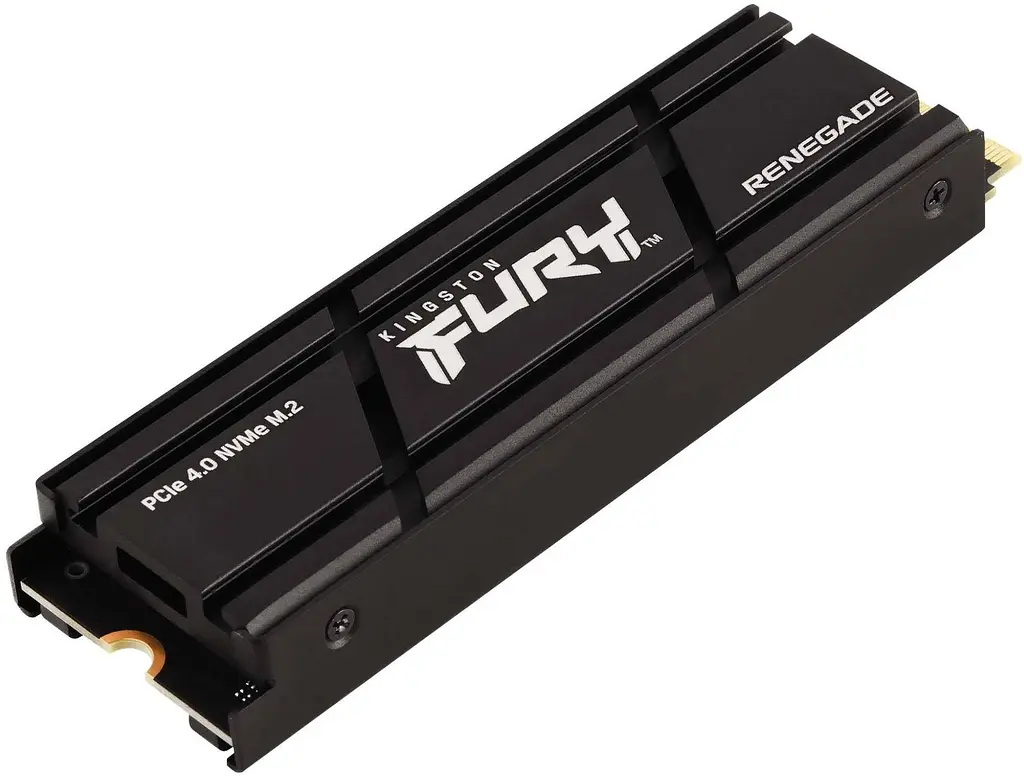 SSD накопичувач Kingston M.2 1TB PCIe 4.0 Fury Renegade + радіатор - фото 2