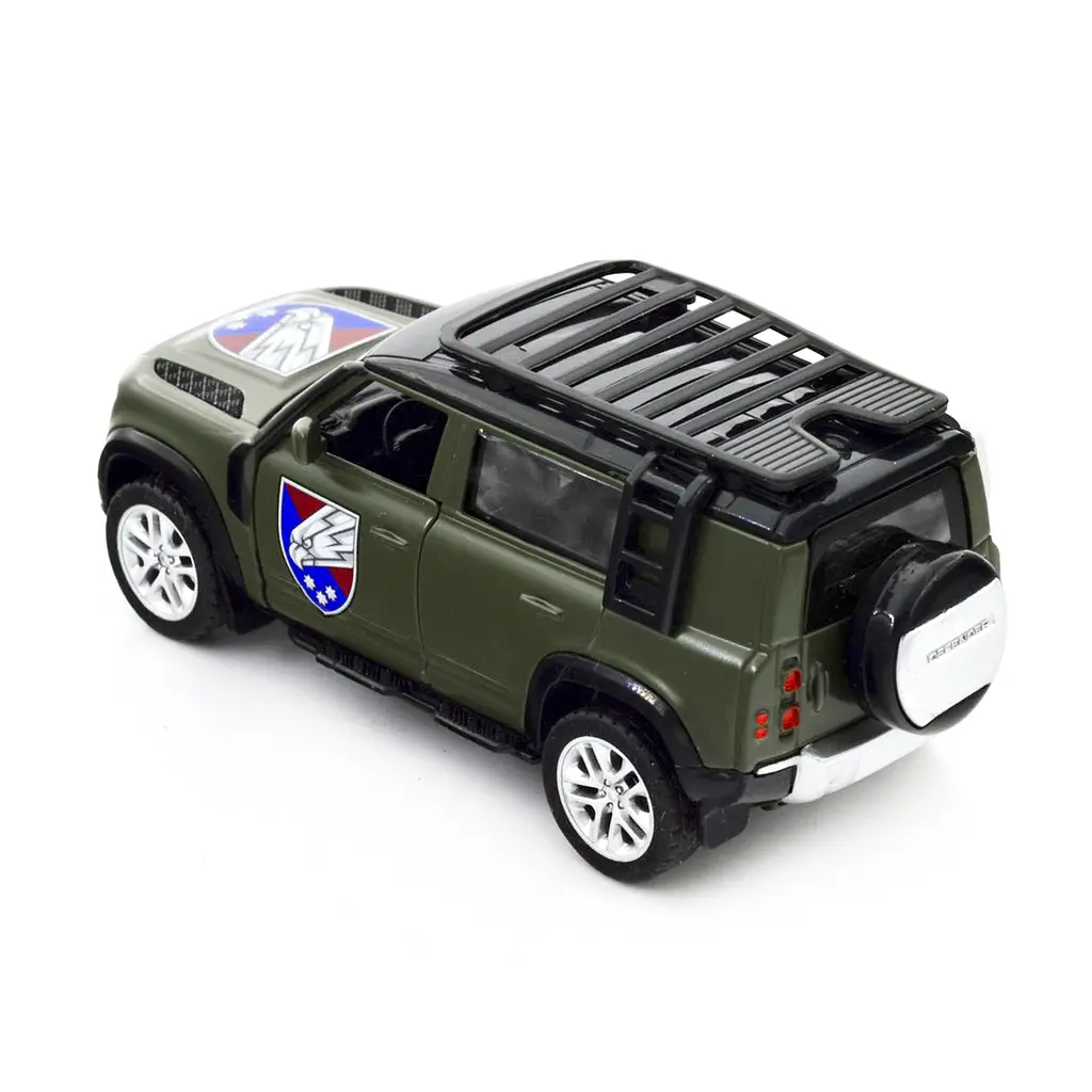 Автомодель TechnoDrive Шеврони Героїв Land Rover Defender 110 25 ОПДБр (250289M) - фото 5