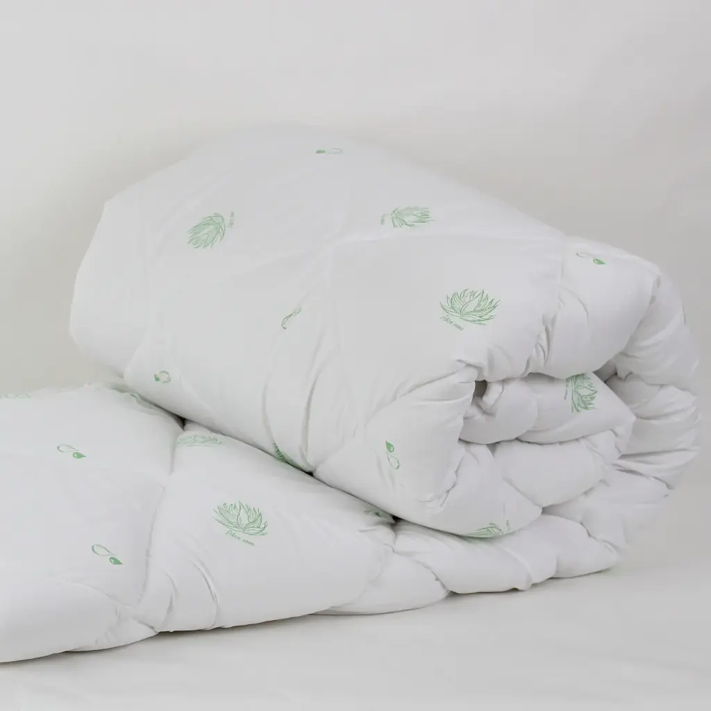 Ковдра ТЕП Dream Aloe Vera мікрофібра 180х210 см білий - фото 2