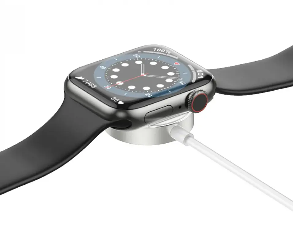 Зарядное устройство, беспроводная док-станция Hoco CW39 USB для часов Apple Watch 8/7/6/5/4/3/SE - фото 3