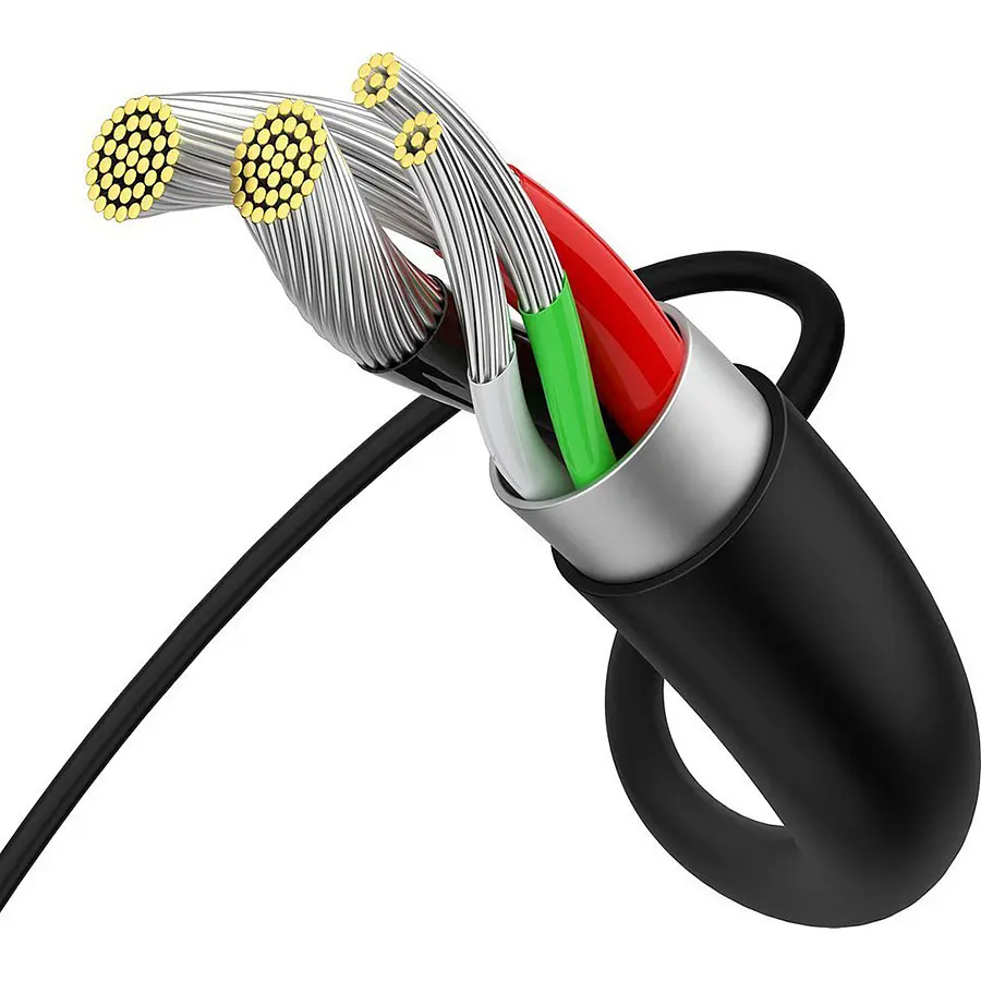 Кабель Baseus Superior Series Fast Charging micro-USB 2A 2m Black (CAMYS-A01) [96650] - фото 3