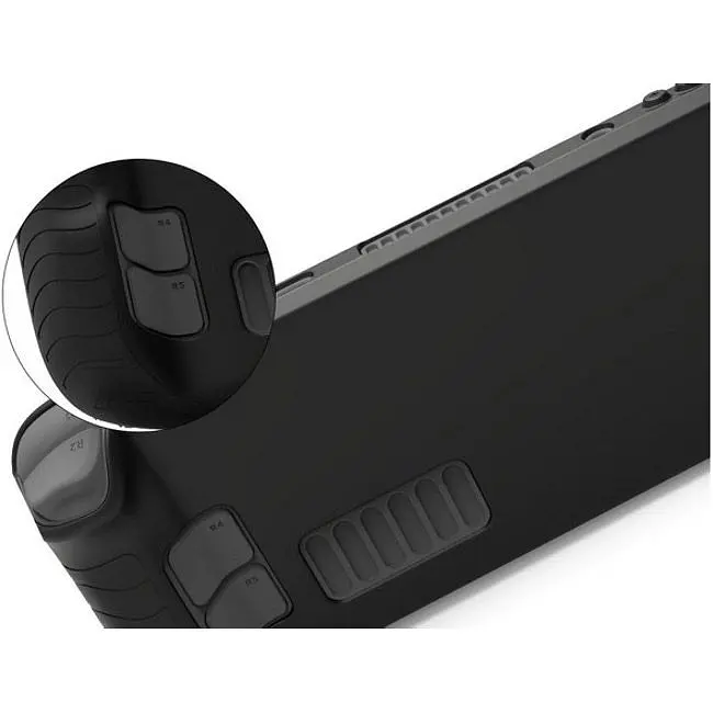 Чохол Dobe Silicone Case для Valve Steam Deck Black [105016] - фото 3