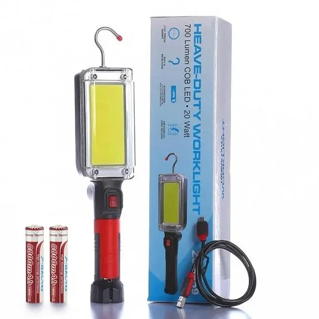 Ліхтар XPRO BL 8859 B COB, 2x18650, USB-зарядка (49596-BL 8859_287) - фото 6
