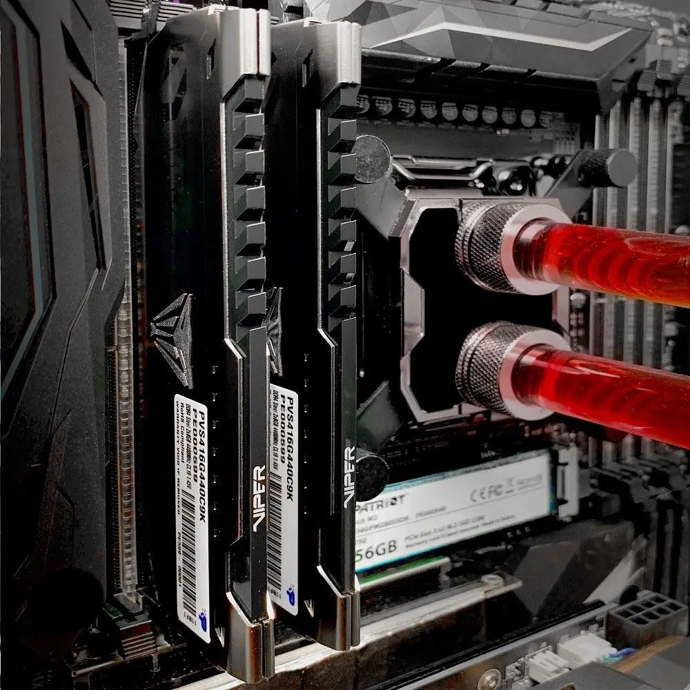 Модуль пам'яті DDR4 Patriot Viper Steel 2х32GB 3200MHz Black (PVS464G320C6K) [173343] - фото 7