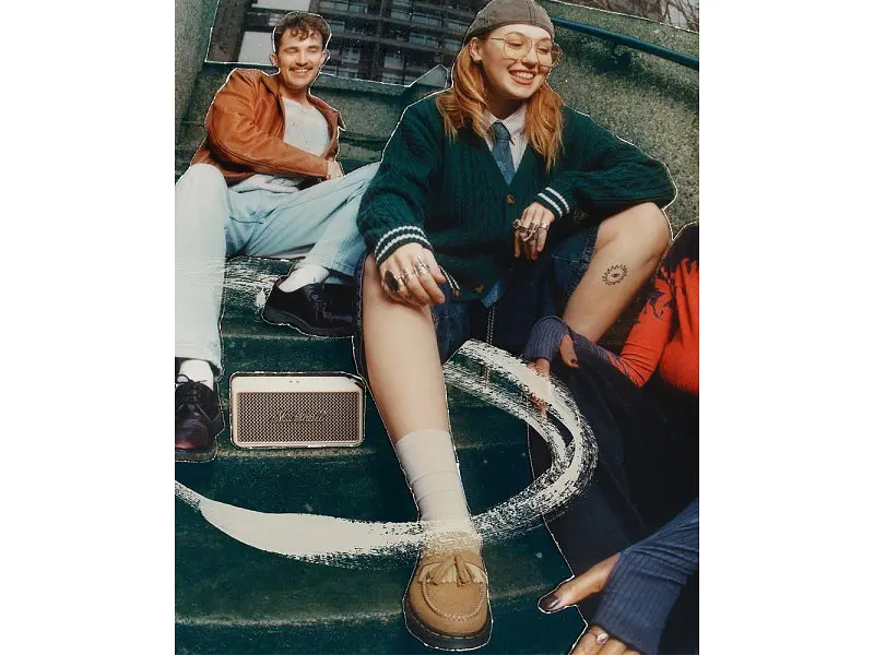 Портативна колонка Marshall Middleton II Cream (1007429) - фото 4