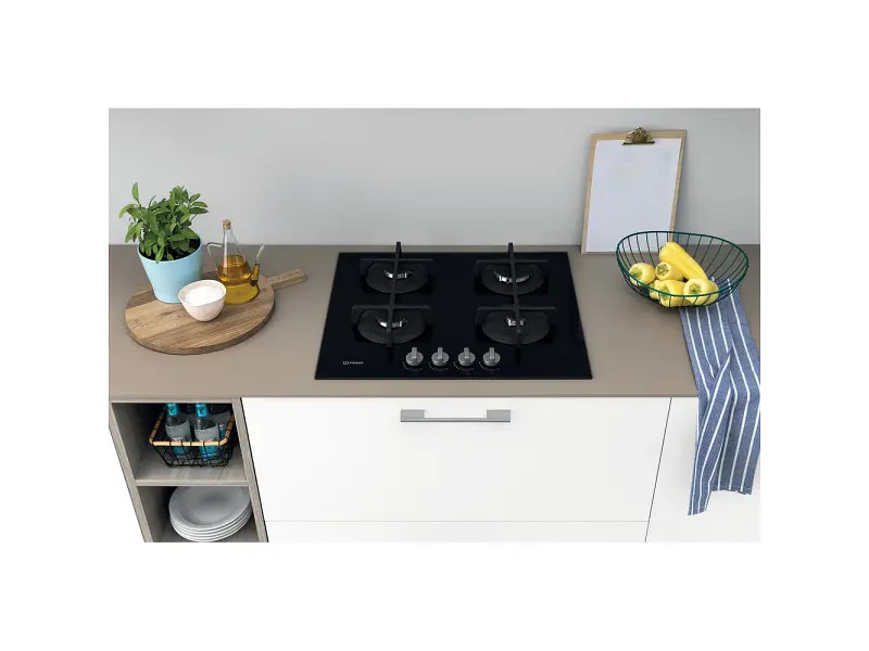 Варильна поверхня Indesit ING 61T/BK - фото 3