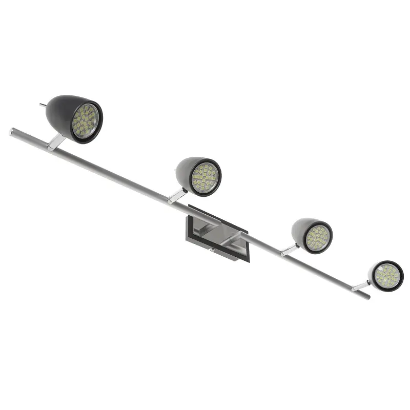 Светильник Brille настенный-потолочный спот поворотный накладной HTL-170/4 GU10 DGY - фото 5