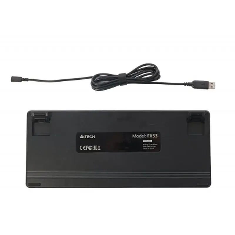 Клавіатура A4Tech FX53 USB UA Black (4711421002394) - фото 7