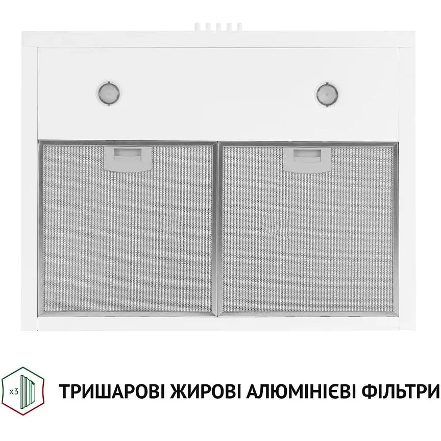 Вытяжка купольная Perfelli K 6402 WH 850 LED - фото 4
