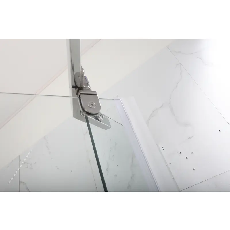 Душова кабіна з низьким піддоном Mixxus Lines SCT01-90x90x198-Tr прозоре скло 6мм New (в 2 ящ) chrome MI8370, Хром, прозорий, хром - фото 8
