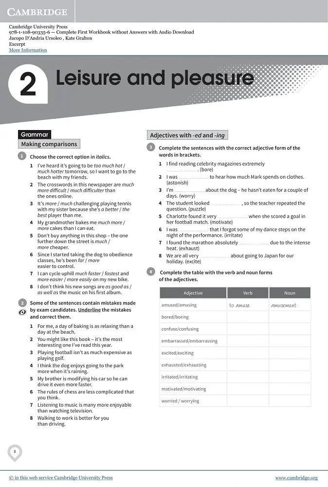 Complete First. Workbook without answers and Downloadable Audio - фото 6