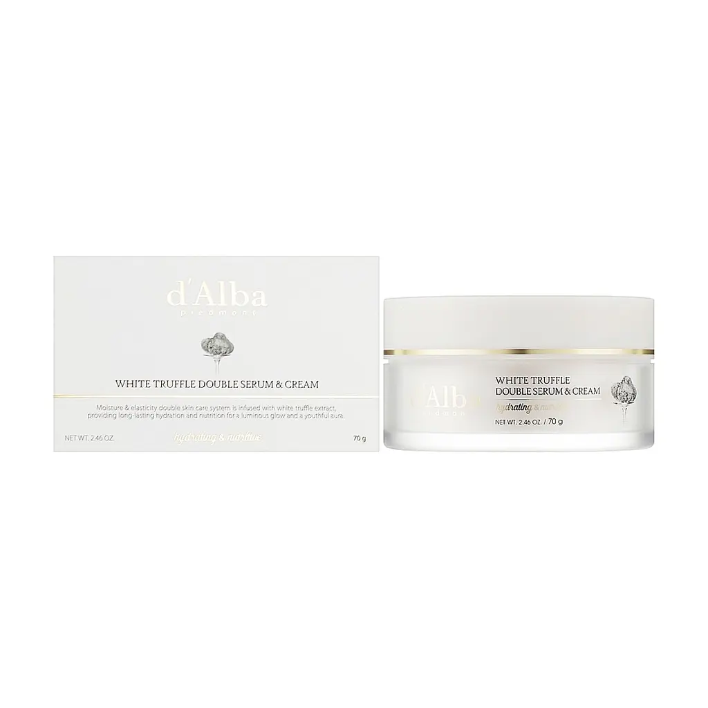 Крем для обличчя D'Alba White Truffle Double Serum & Cream 70 г (8809782554426)
