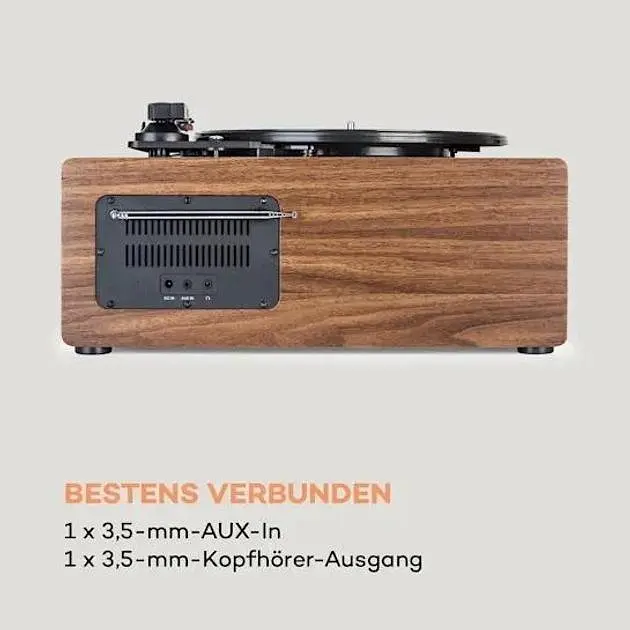 Проигрыватель винила Auna Connect Vinyl Cube (10034557) - фото 9