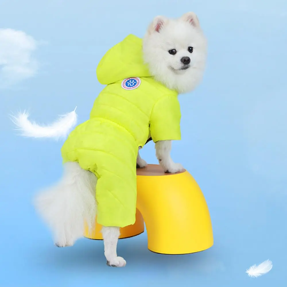 Комбінезон для собак та котів EcoToys Lemon M лимонний A: 27 см B: 34 см C: 28 см 6987 - фото 3