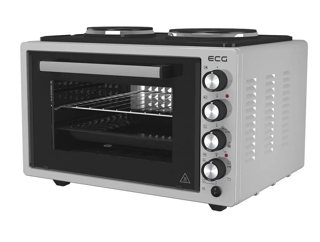 Електродуховка з конфорками ECG ETH 3701G 37 л