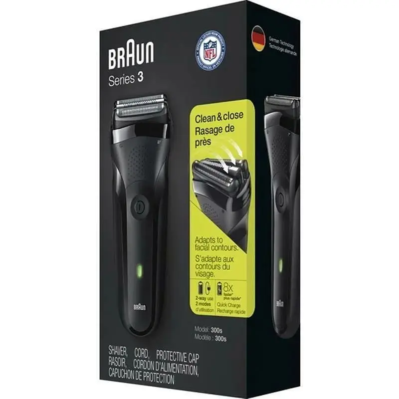 Электробритва Braun Series 3 300s Black UA - фото 3