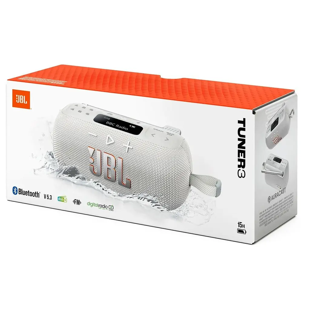 Портативна акустика JBL TUNER 3 White (JBLTUNER3WHT) - фото 9
