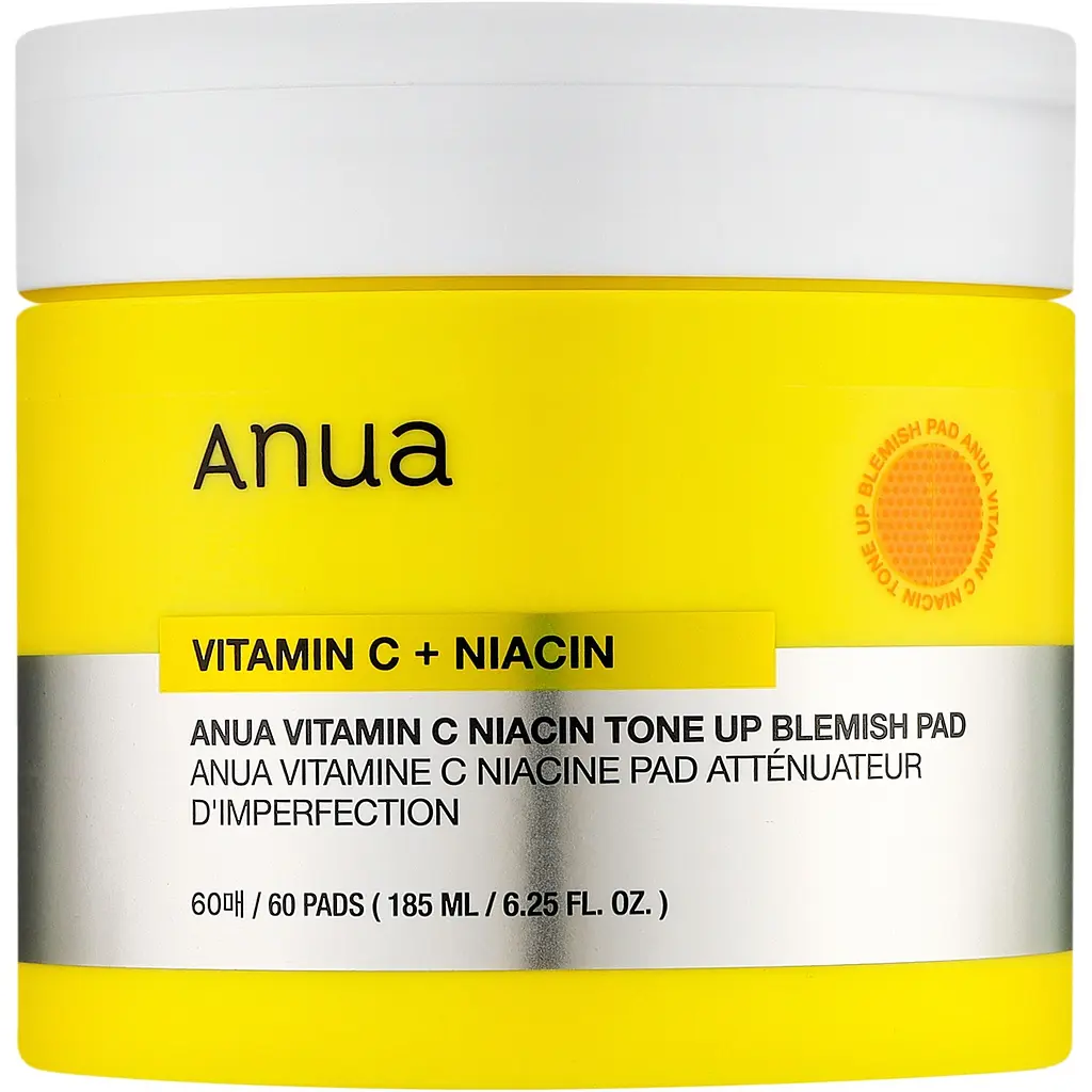 Диски проти недосконалостей Anua Vitamin C+ Niacin Tone Up Blemish Pad тонізувальні 60 шт. - фото 2