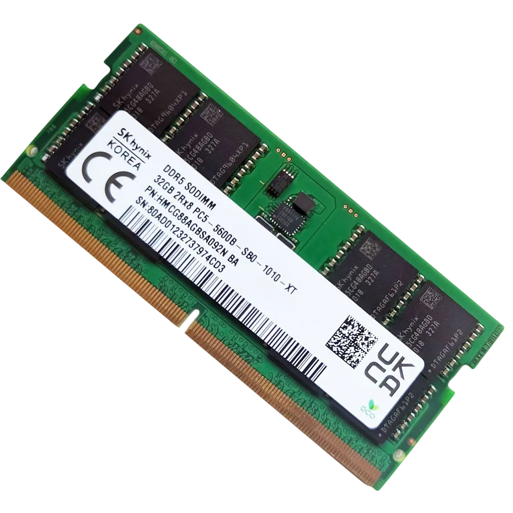 Оперативна пам'ять SK Hynix 32GB SODIMM DDR5 5600MHz (HMCG88AGBSA092N) Б/В - фото 3