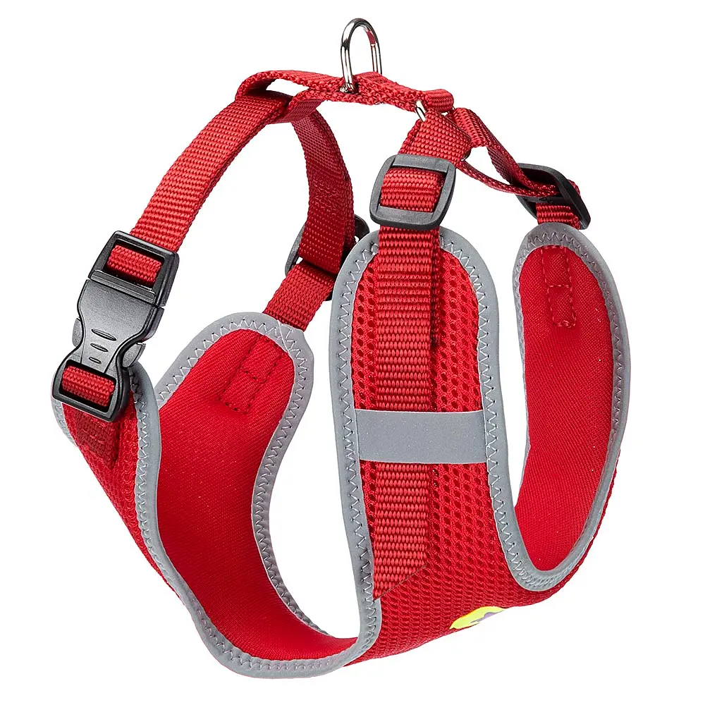 Шлея для собак і котів Ferplast Nikita P S червона A: 24-31 см B: 30-41 см 1.5 см 75468722