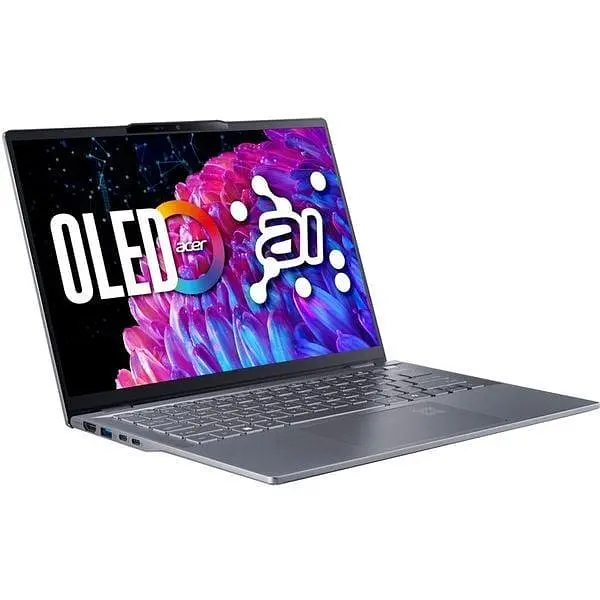 Ноутбук ACER Acer Swift 14 AI OLED SF14-51-79ZK, (NX.J2JEX.007), Intel Core Ultra 7 258V до 4.8GHz, 14" WUXGA, 32GB, SSD 1TB, Intel Arc Graphics, Windows 11 Home - фото 2