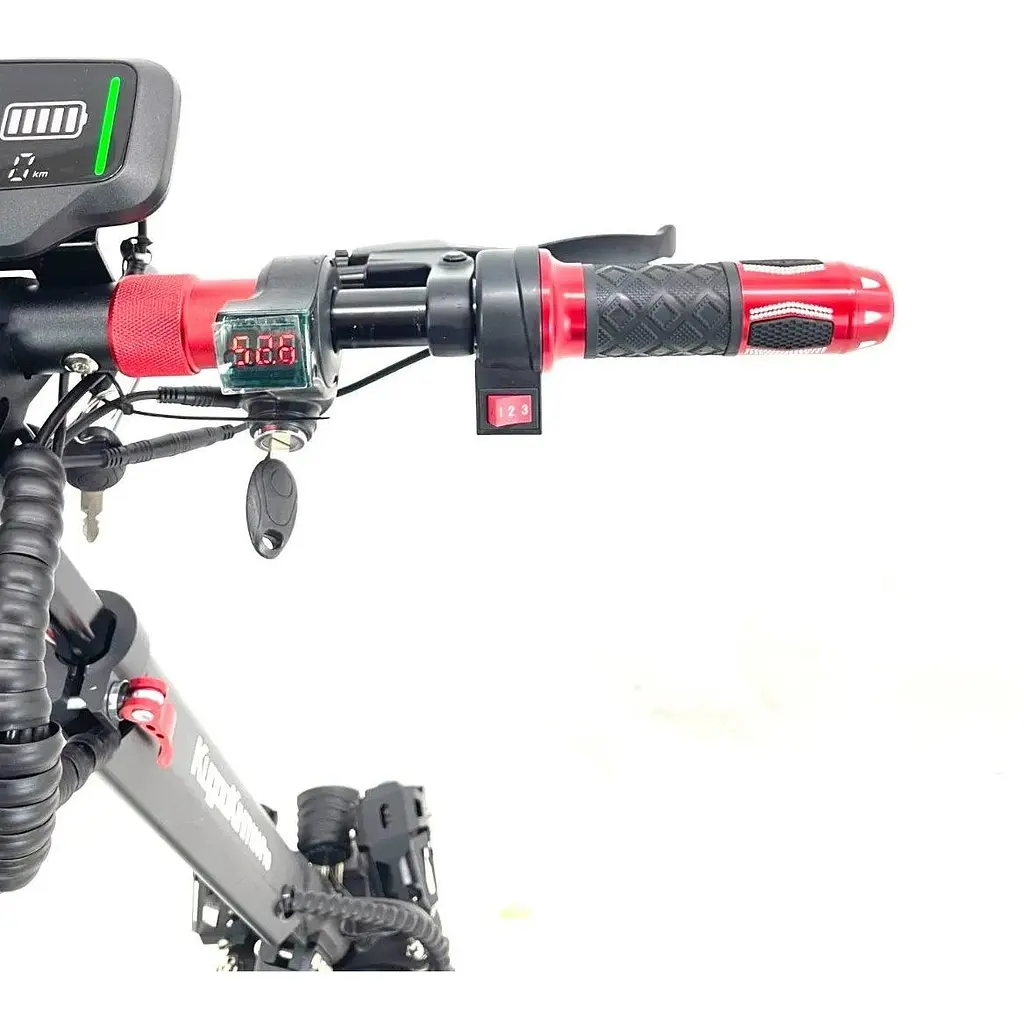 Двухмоторный Электросамокат с сиденьем KugooKirin M4 Pro Ultra (4000W 48V 21Ah) - фото 2