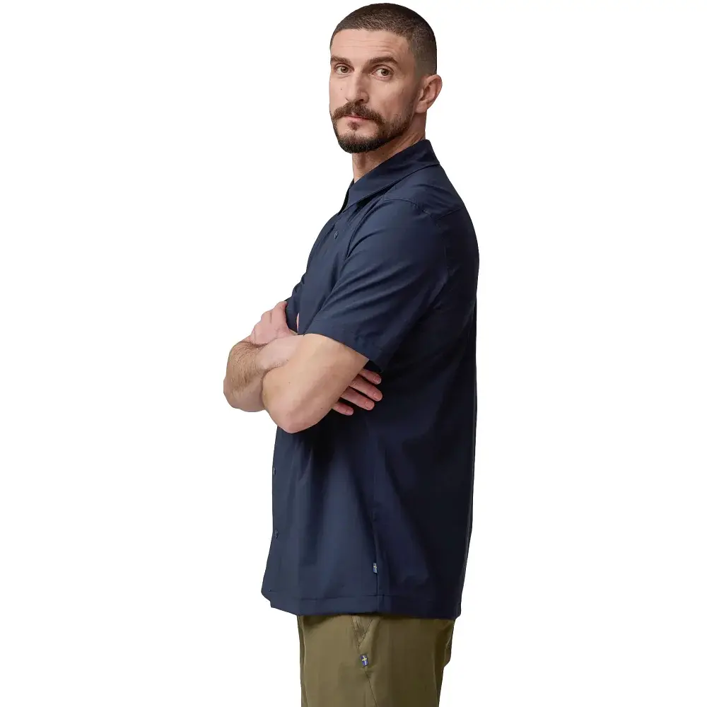 Сорочка Fjallraven High Coast Pack Shirt SS XL Dark Navy - фото 5