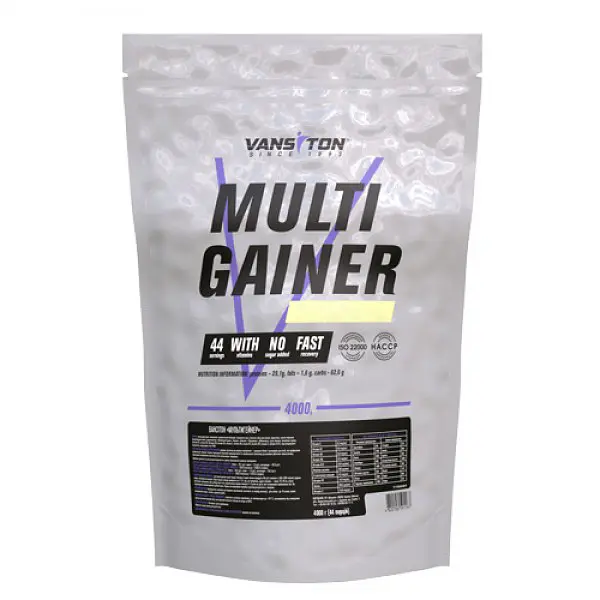 Гейнер Multi Gainer, 4 кг Вишня Vansiton fit0023307