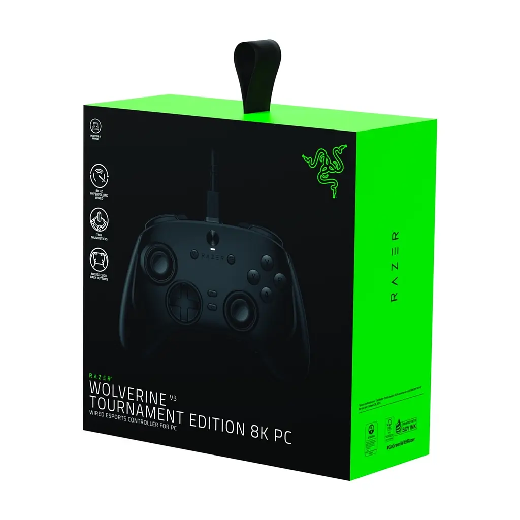 Геймпад Razer Wolverine V3 TE 8K PC Black (RZ06-05550100-R3M1) - фото 7