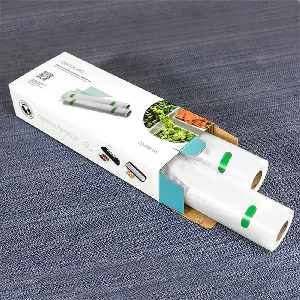Плівка для вакуумного пакувальника CECOTEC 20 x 600 (2 рулона) - фото 5