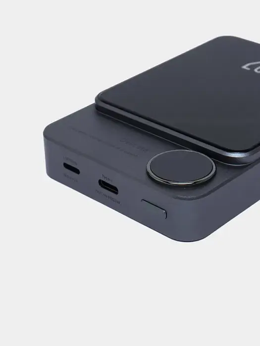 УМБ магнітна Mag Save з бездротовою зарядкою 10000 mAh 20 Вт для iPhone Сірий (Q920WPlus) Power - фото 5