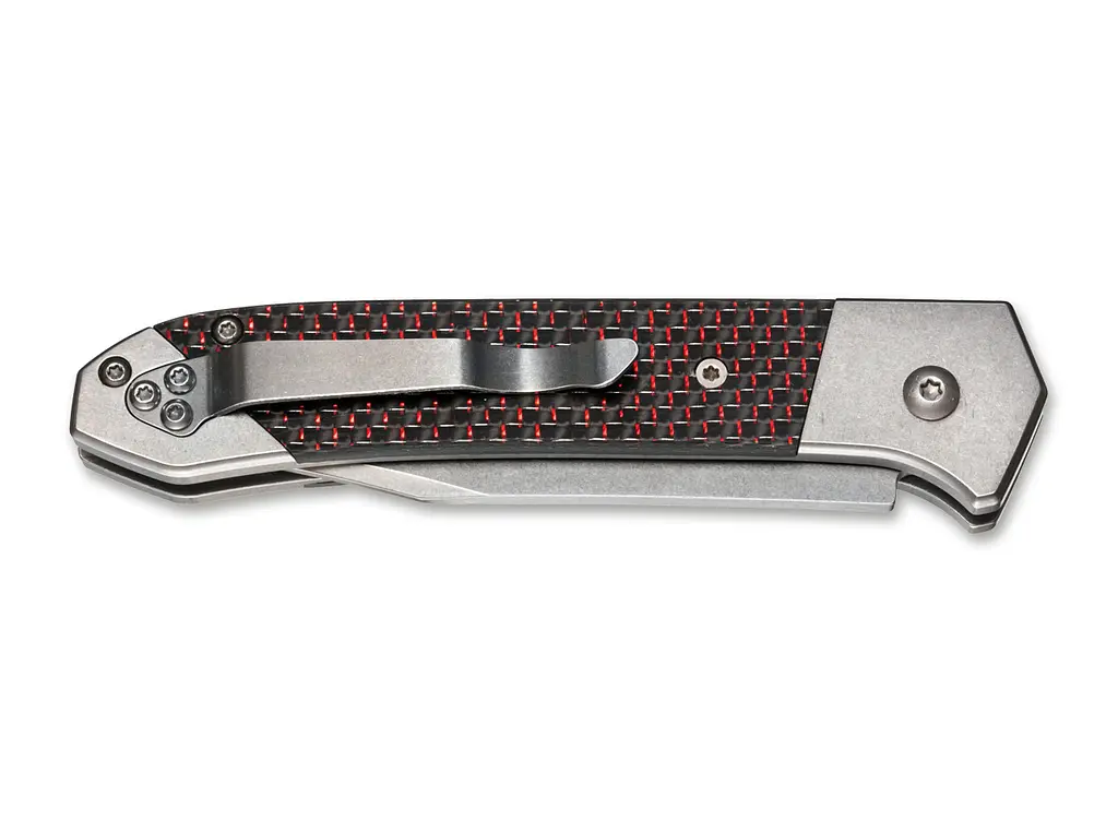 Нож Boker Magnum Rubico Auto Черный-Красный - фото 2