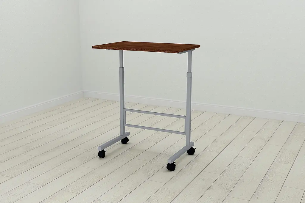 Стол приставной Ferrum-decor Амиго 62x60x40 металл Серый ДСП Венге 16мм (FRD-105397) - фото 2