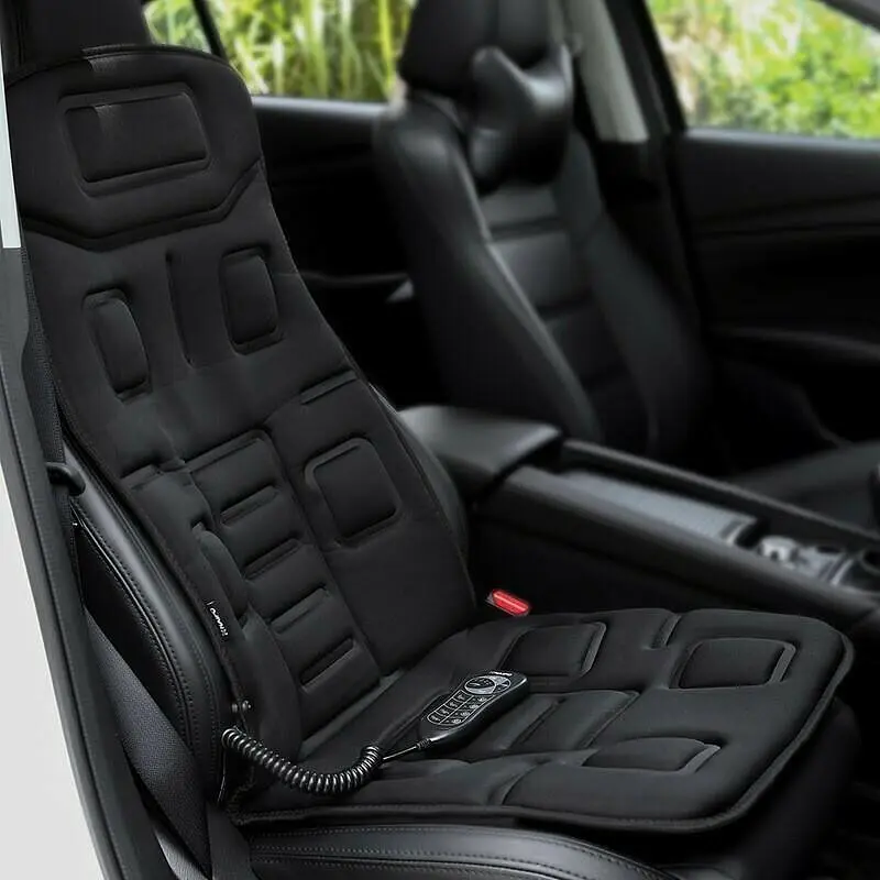 Массажная накидка на кресло NAIPO Portable Seat Cushion with Vibration and Heat с подогревом и вибрацией (MGC-168) - фото 6