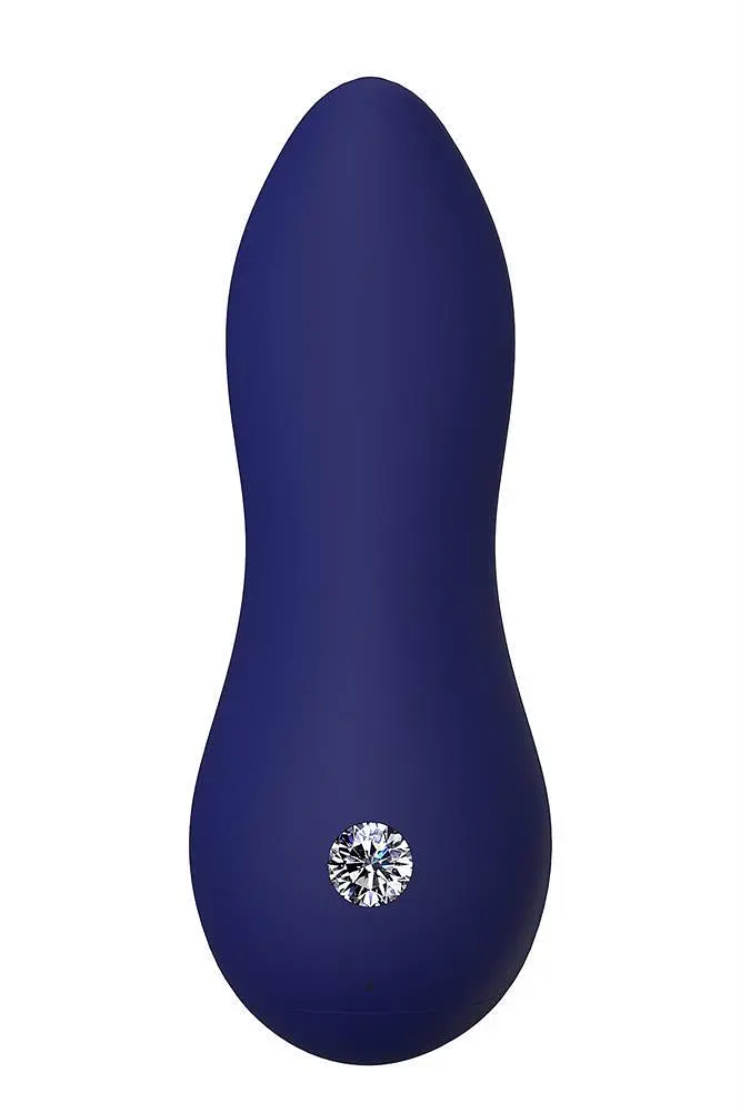Кліторальний вібростимулятор Dreamtoys Blue Evolution Zelus 11 см синій - фото 3