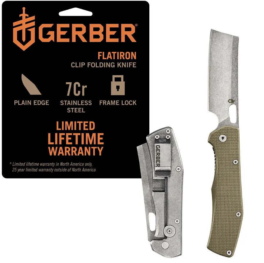 Ніж складний Гербер FlatIron Folder - G10