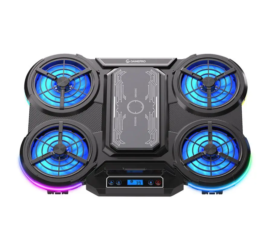 Охолоджувальна підставка для ноутбука до 18 дюймів GamePro GPCP-1450 5xfans - фото 2