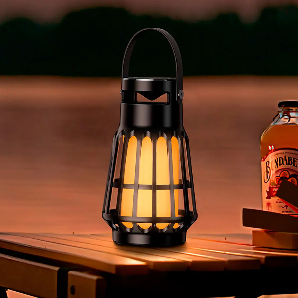 Портативна акустика Hoco BS61 Wild Fun Outdoor Camping Light Black [610827] [112228] - фото 4