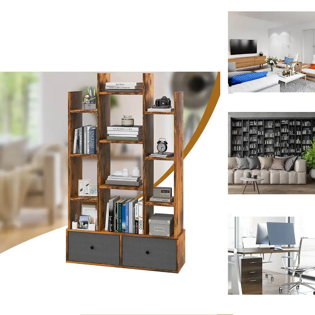 Стелаж Costway Drawer в стилі Loft - фото 12