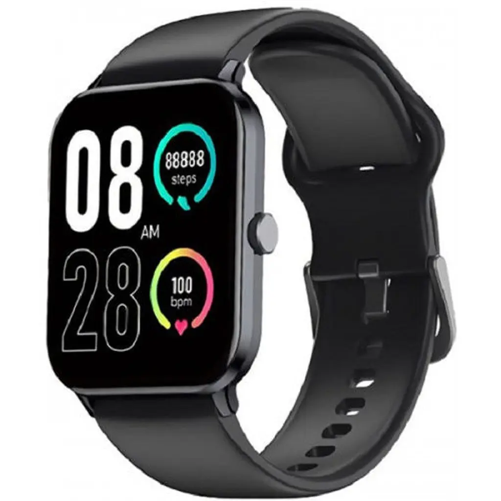 Умные часы QCY Watch GTS S2 Bluetooth 5.0 IPX8 черные - фото 4