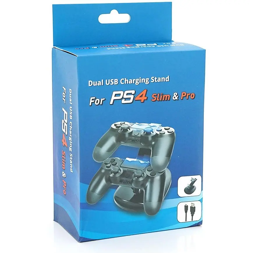 Зарядка для джойстиків PS4 — зарядна станція для PlayStation DoubleShock DualShock 4 - фото 5