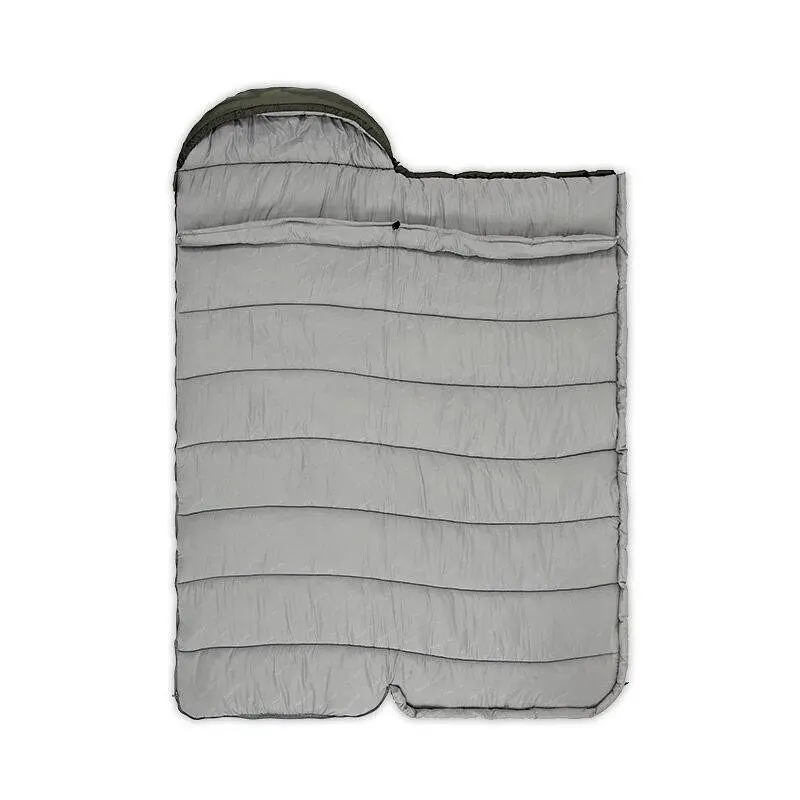 Спальник з капюшоном Naturehike U350 NH20MSD07, (1°C), лівий, коричневий - фото 2