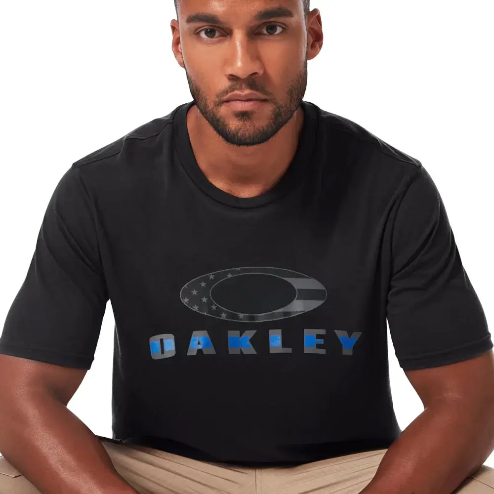 Футболка Oakley SI Oakley TBL Logo Tee XXL blackout - фото 3