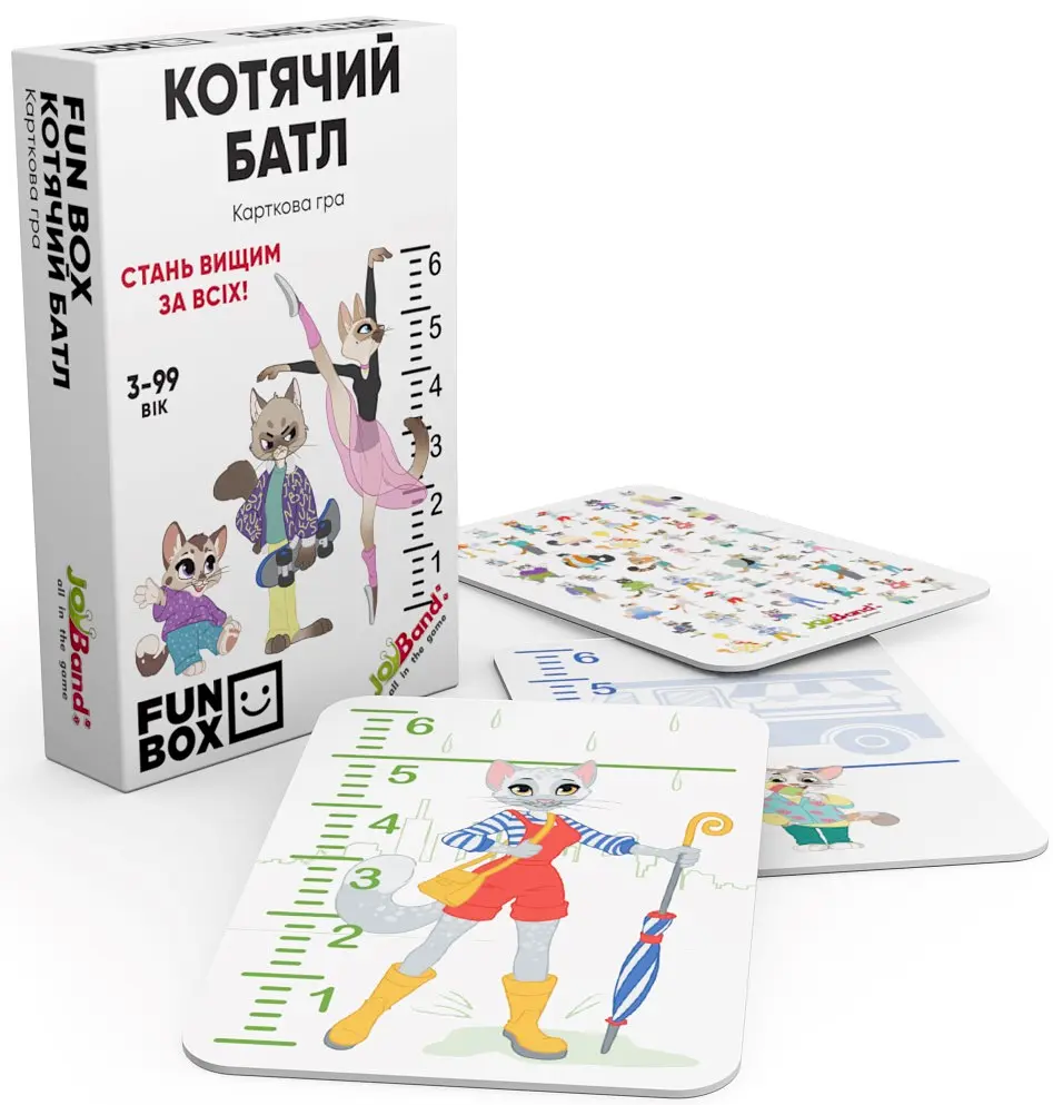 Настільна гра JoyBand FunBox Котячий батл (FB0003) - фото 2
