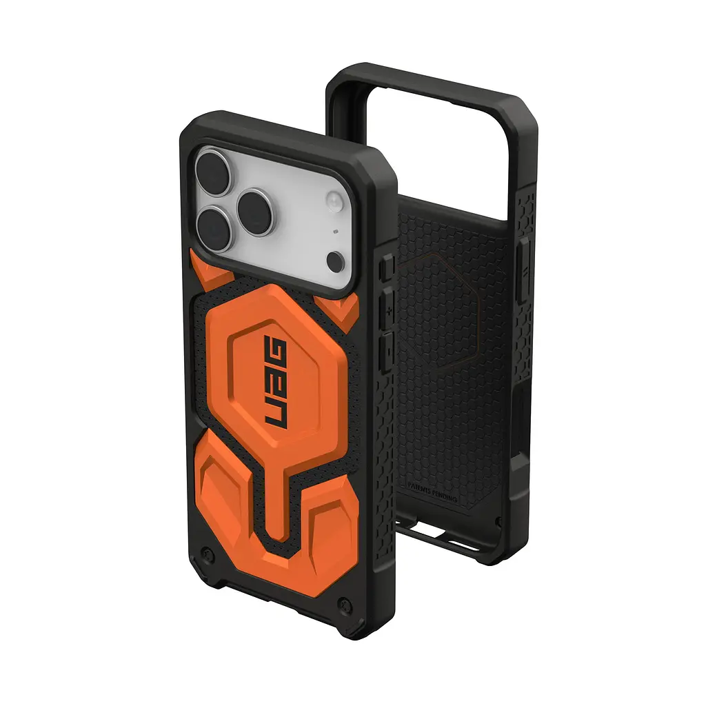 Чехол UAG для iPhone 17 Pro Max, Monarch Pro MagSafe, Orange teh0019371 - фото 6