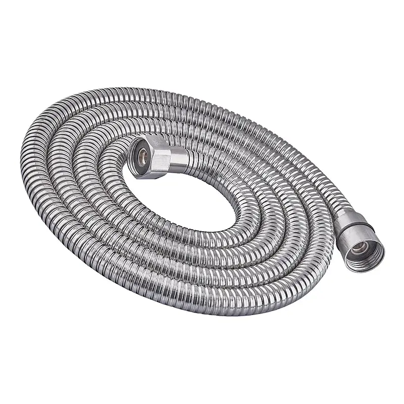 Шланг для душу Zerix Shower hose-SUS-175cm в обплетенні з нержавіючої сталі ZX4925, Нержавіюча сталь